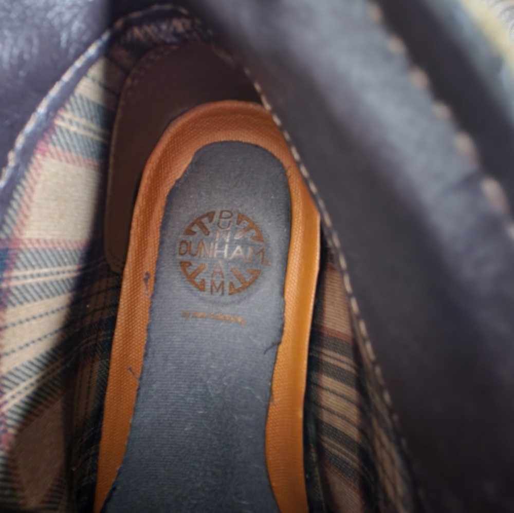 Men's Dunham Brown Leather Suede Chukka Boots Size 11.5‎ - Picture 8 of 14